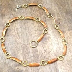 Gucci vintage 1970's chain belt